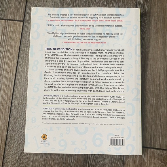 Jump Math Program Workbook - Blue and Green - Picture 5 of 13